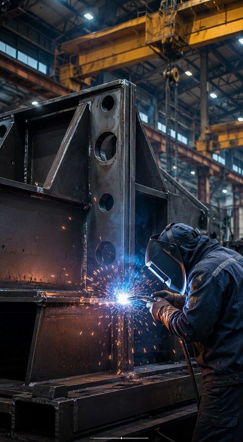 S&P Engineers manufacturing workshop